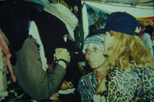 Encuentro Zapatista en 1996. Foto:  Paula Willis.